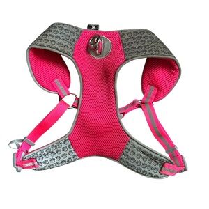 5/$25 Top Paw Hot Pink and Silver Size Large Dog Harness Good condition